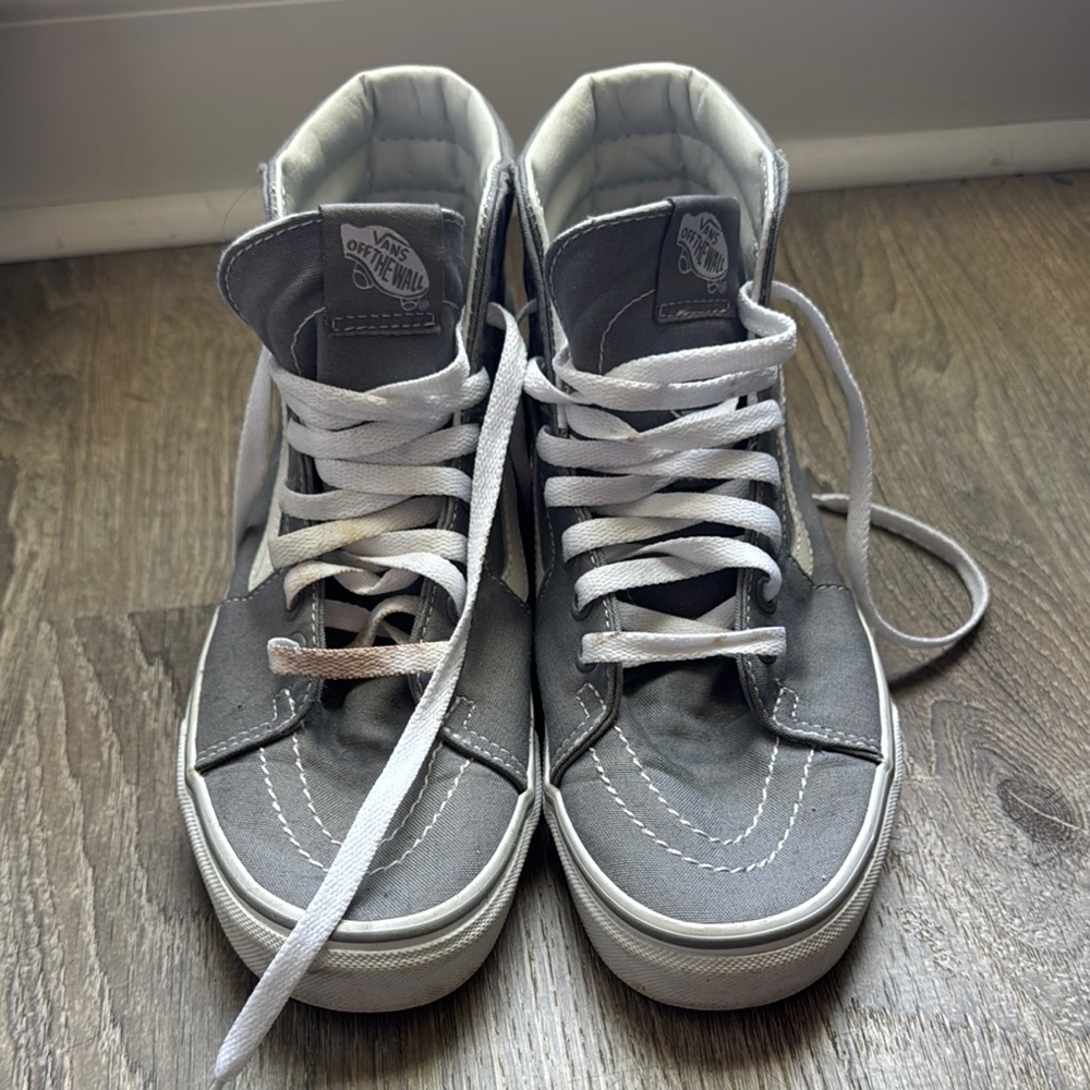 Vans Gray High-Top Men's Shoes